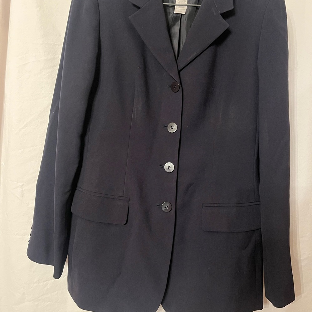 Liz Claiborne Classic Dark Navy Women's Blazer, Size 10